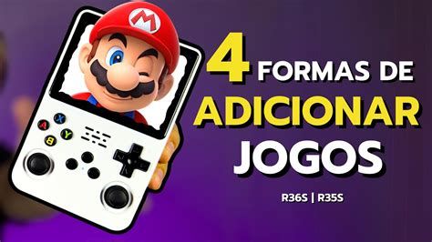 r36s adicionar jogos